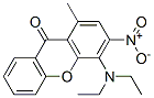 4-(Diethylamino)methyl-3-nitro-9H-xanthen-9-one