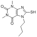 7-BUTYL-8-MERCAPTO-1,3-DIMETHYL-3,7-DIHYDRO-PURINE-2,6-DIONE