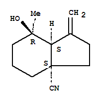 3aH-Indene-3a-carbonitrile,octahydro-7-hydroxy-7-methyl-1-methylene-, (3aR,7S,7aR)-rel-