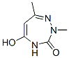 3H-1,2,4-TRIAZEPIN-3-ONE,2,4-DIHYDRO-5-HYDROXY-2,7-DIMETHYL-