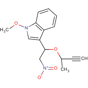 1H-Indole, 3-[1-(3-butynyloxy)-2-nitroethyl]-1-methoxy-