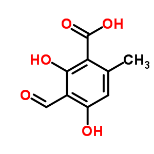 3-formyl-2,4-dihydroxy-6-methylbenzoic acid