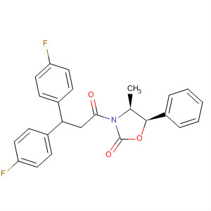 2-Oxazolidinone,3-[3,3-bis(4-fluorophenyl)-1-oxopropyl]-4-methyl-5-phenyl-, (4S,5R)-