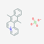 8,13-dimethylnaphtho[2,3-a]quinolizin-5-ium;perchlorate