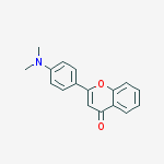 4H-1-BENZOPYRAN-4-ONE,2-[4-(DIMETHYLAMINO)PHENYL]-