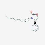 2-Oxazolidinone, 3-(1-octynyl)-4-phenyl-, (4R)-