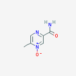 Pyrazinecarboxamide, 5-methyl-, 4-oxide