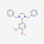 1,3-dibenzyl-2-(3,4-dimethoxyphenyl)imidazolidine