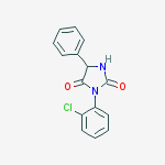 2,4-Imidazolidinedione, 3-(2-chlorophenyl)-5-phenyl-