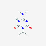 1,3,5-Triazine-2,4(1H,3H)-dione, 6-(dimethylamino)-3-(1-methylethyl)-