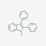 1H-Indene, 1-methyl-2,3-diphenyl-