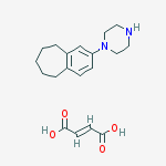(e)-but-2-enedioic Acid;1-(6,7,8,9-tetrahydro-5h-benzo[7]annulen-3-yl)piperazine