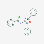 Benzenecarboximidoyl chloride, N-(2,5-diphenyl-4-oxazolyl)-