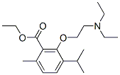 3-[2-(Diethylamino)ethoxy]-p-cymene-2-carboxylic acid ethyl ester