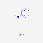 N,N-dimethylpyrazin-2-amine hydrochloride (1:1)
