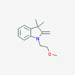 1H-Indole, 2,3-dihydro-1-(2-methoxyethyl)-3,3-dimethyl-2-methylene-