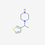 1-[1-(3-thienyl)ethyl]Piperazine