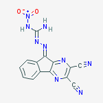 2-[(e)-(2,3-dicyanoindeno[1,2-b]pyrazin-9-ylidene)amino]-1-nitroguanidine