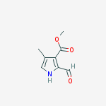 1H-Pyrrole-3-carboxylic acid, 2-formyl-4-methyl-, methyl ester