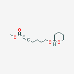 2-Heptynoic acid, 7-[(tetrahydro-2H-pyran-2-yl)oxy]-, methyl ester