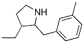 PYRROLIDINE,3-ETHYL-2-[(3-METHYLPHENYL)METHYL]-