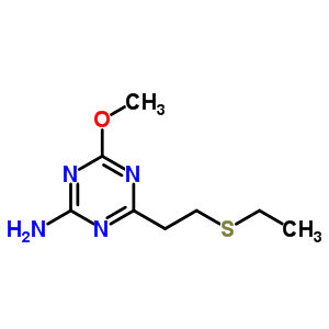 4-[2-(ethylsulfanyl)ethyl]-6-methoxy-1,3,5-triazin-2-amine