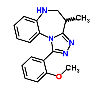 1-(2-methoxyphenyl)-4-methyl-5,6-dihydro-4H-[1,2,4]triazolo[4,3-a][1,5]benzodiazepine