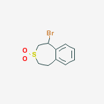 1-bromo-1,2,4,5-tetrahydro-3-benzothiepine 3,3-dioxide