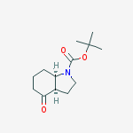 (3aR,7aR)-rel-Octahydro-4-oxo-1H-indole-1-carboxylic acid tert-butyl ester
