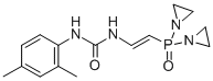 1-[2-[Bis(1-aziridinyl)phosphinyl]vinyl]-3-(2,4-xylyl)urea