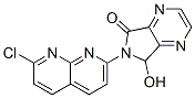 6-(7-chloro-1,8-naphthyridin-2-yl)-6,7-dihydro-7-hydroxy-5H-pyrrolo[3,4-b]pyrazin-5-one