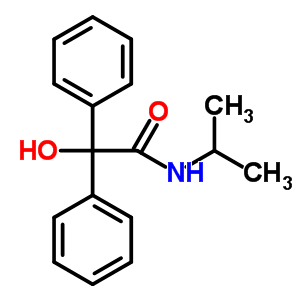 2-hydroxy-N-(1-methylethyl)-2,2-diphenylacetamide