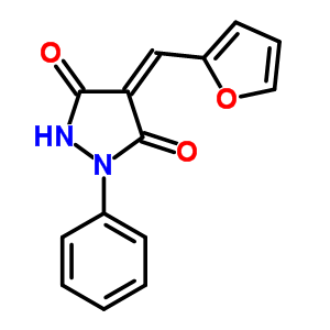 (4Z)-4-(furan-2-ylmethylidene)-1-phenylpyrazolidine-3,5-dione