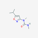 Urea, N,N'-dimethyl-N-[5-(1-methylethyl)-3-isoxazolyl]-