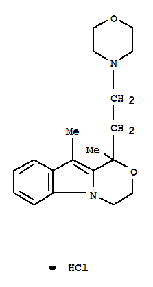 1,10-dimethyl-1-(2-morpholin-4-ylethyl)-3,4-dihydro-1H-[1,4]oxazino[4,3-a]indole hydrochloride
