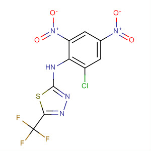1,3,4-Thiadiazol-2-amine,N-(2-chloro-4,6-dinitrophenyl)-5-(trifluoromethyl)-