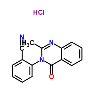 2-(2-methyl-4-oxoquinazolin-3(4H)-yl)benzonitrile hydrochloride