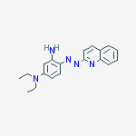 1,3-Benzenediamine, N,N-diethyl-4-(2-quinolinylazo)-