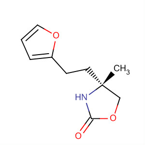 2-Oxazolidinone, 4-[2-(2-furanyl)ethyl]-4-methyl-, (4R)-