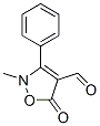 2,5-dihydro-2-methyl-5-oxo-3-phenylisoxazole-4-carbaldehyde