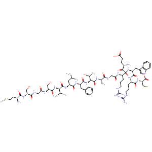 L-Cysteine,L-methionyl-L-serylglycyl-L-seryl-L-valyl-L-leucyl-L-phenylalanyl-L-threonyl-L-alanylglycyl-L-a-glutamyl-L-arginyl-L-tryptophyl-L-arginyl-