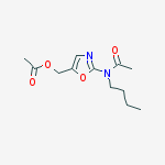 Acetamide, N-[5-[(acetyloxy)methyl]-2-oxazolyl]-N-butyl-