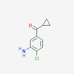 (3-amino-4-chlorophenyl)-cyclopropylmethanone