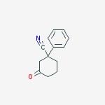 Cyclohexanecarbonitrile, 3-oxo-1-phenyl-