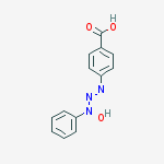Benzoic acid, 4-(3-hydroxy-3-phenyl-1-triazenyl)-