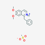 1-benzyl-6,7-dimethoxyisoquinolinium methanesulfonate