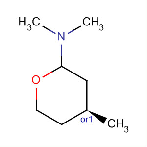2H-Pyran-2-amine, tetrahydro-N,N,4-trimethyl-, cis-