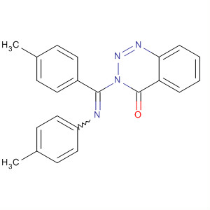 1,2,3-Benzotriazin-4(3H)-one,3-[(4-methylphenyl)[(4-methylphenyl)imino]methyl]-