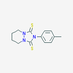 2-(4-methylphenyl)-5,6,7,8-tetrahydro-[1,2,4]triazolo[1,2-a]pyridazine-1,3-dithione