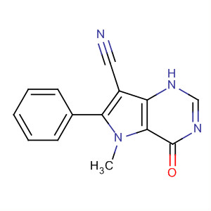 1H-Pyrrolo[3,2-d]pyrimidine-7-carbonitrile,4,5-dihydro-5-methyl-4-oxo-6-phenyl-
